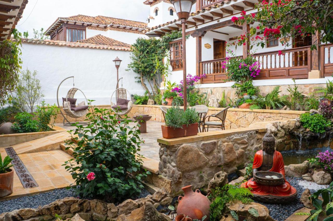 Hotel Boutique El Carmel Villa de Leyva Esterno foto