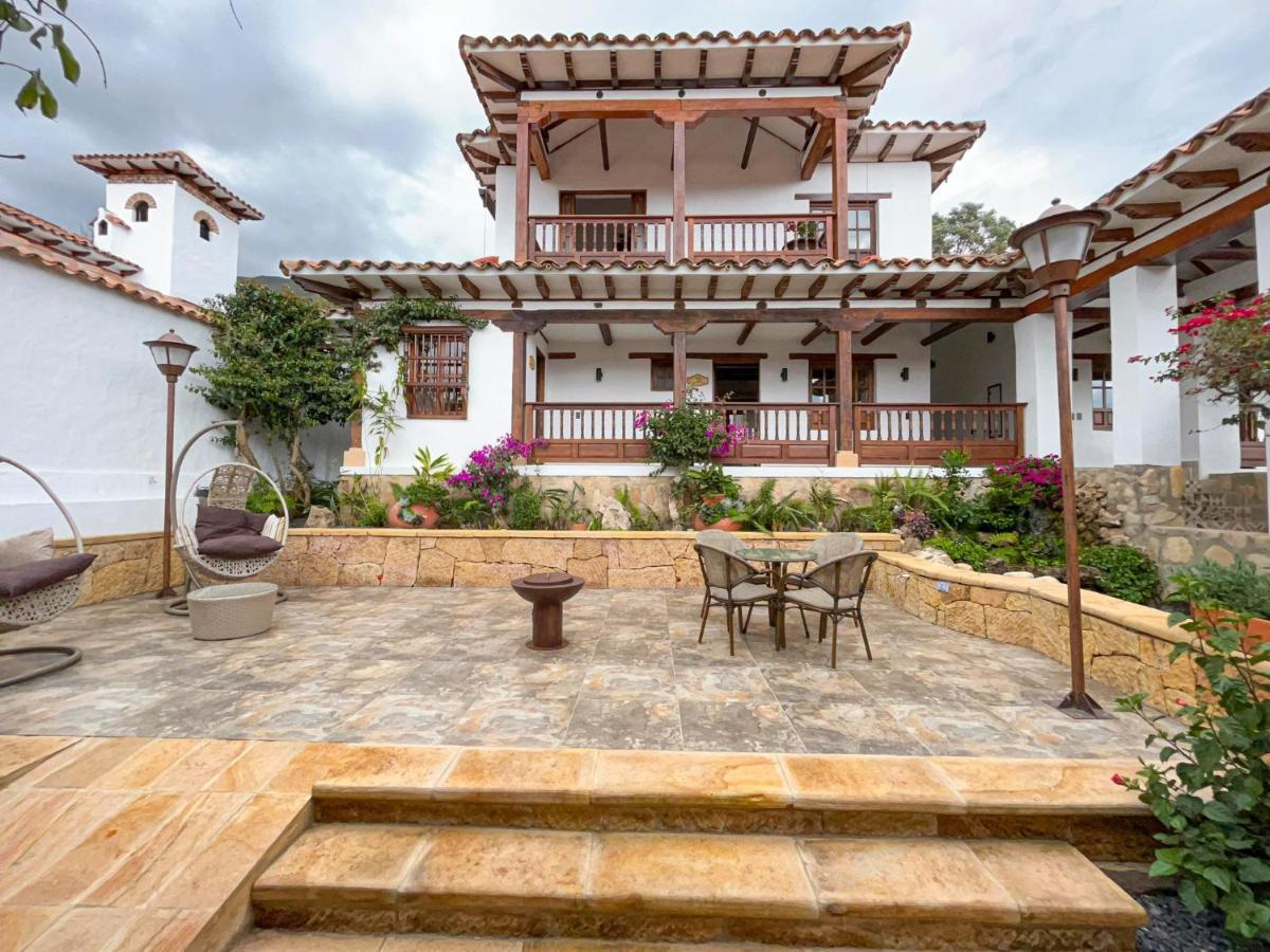 Hotel Boutique El Carmel Villa de Leyva Esterno foto