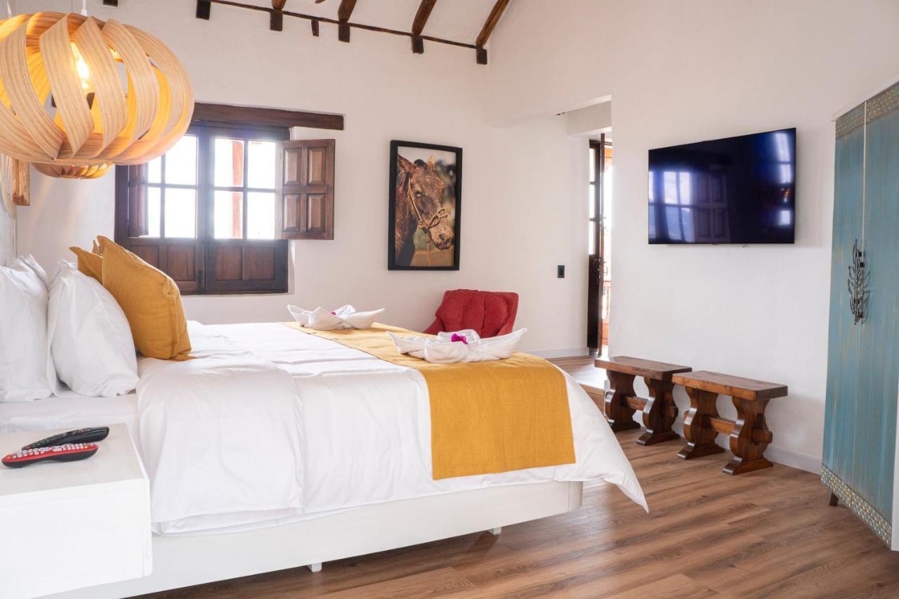 Hotel Boutique El Carmel Villa de Leyva Esterno foto